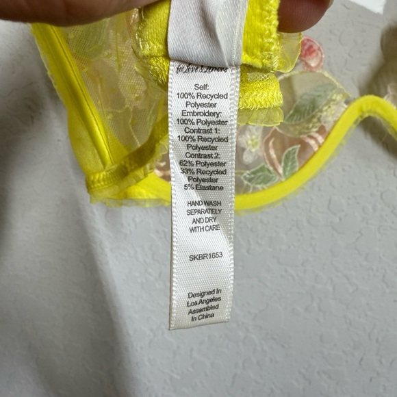 For Love And Lemons Mirabelle Bra Size 38D - Picture 10 of 10